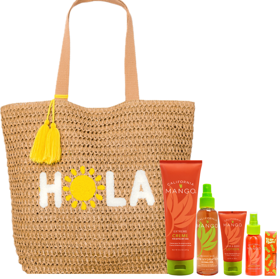 6 Piece Hola Beach Bag Set