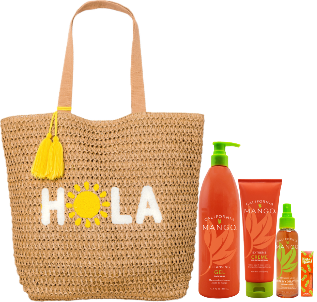 California Mango 5 Piece Hola Beach Bag